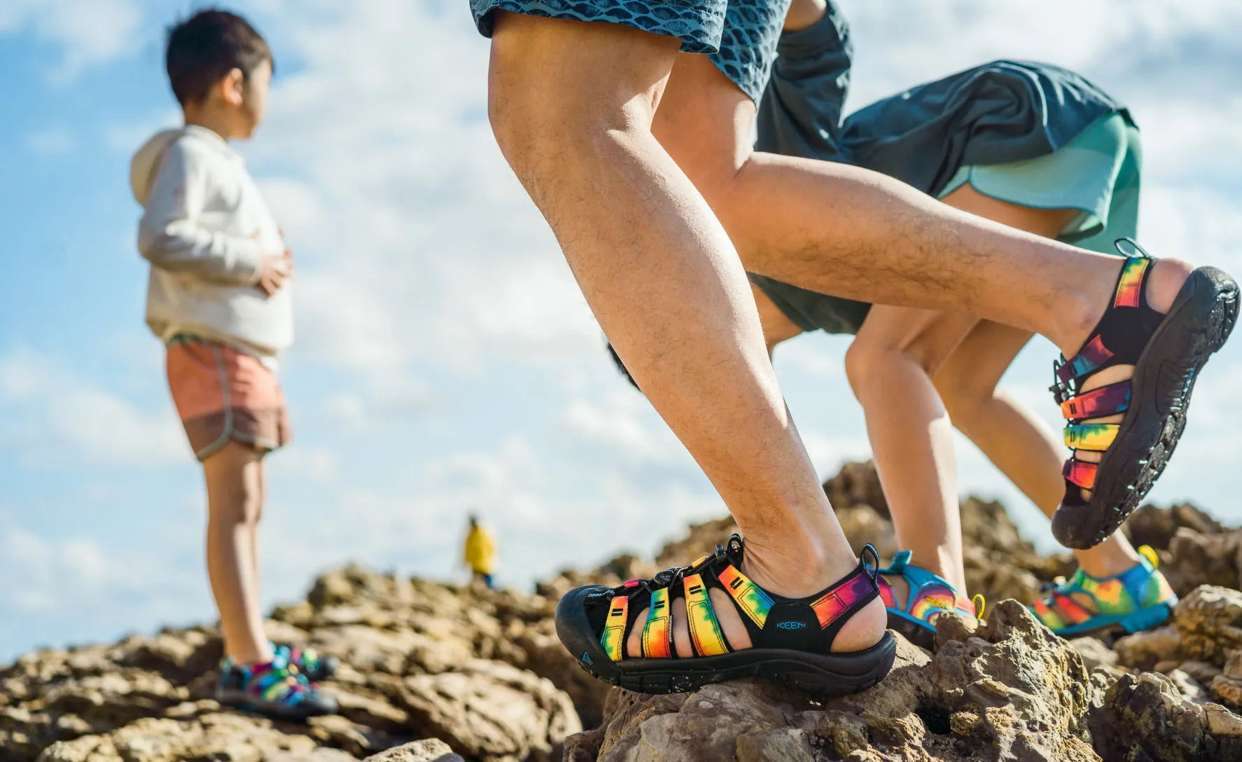 Keen Men's Newport Retro  |  Original Tie Dye