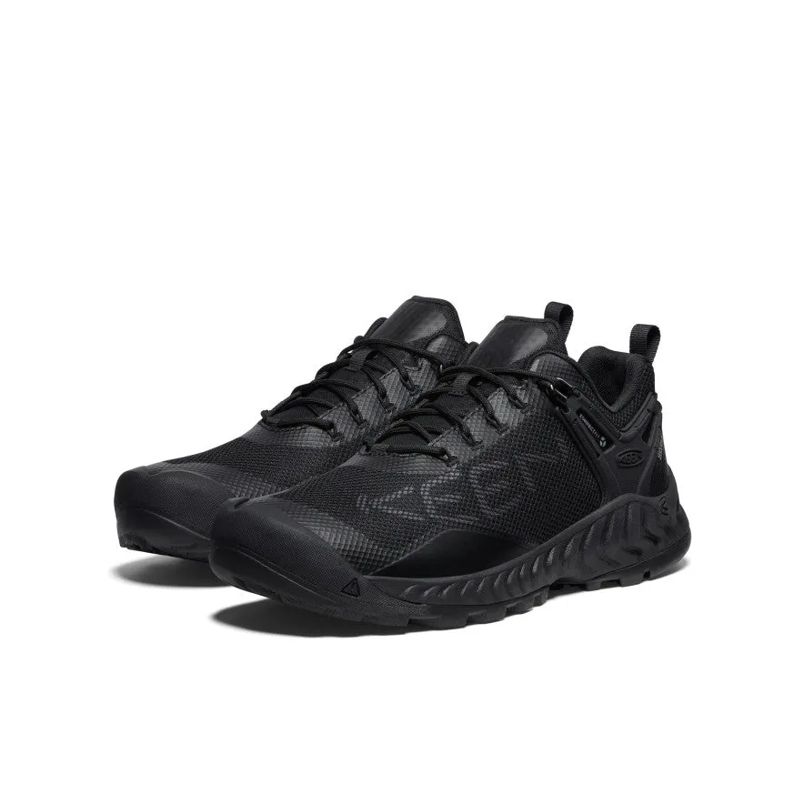 Keen Men's NXIS EVO Waterproof Shoe  |  Triple Black