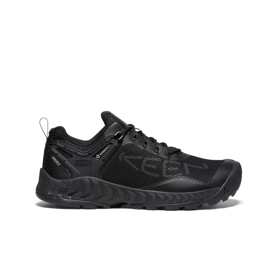 Keen Men's NXIS EVO Waterproof Shoe  |  Triple Black