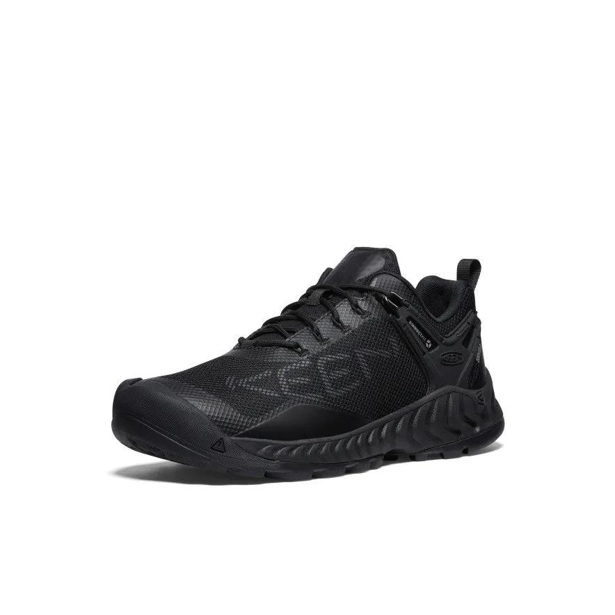 Keen Men's NXIS EVO Waterproof Shoe  |  Triple Black