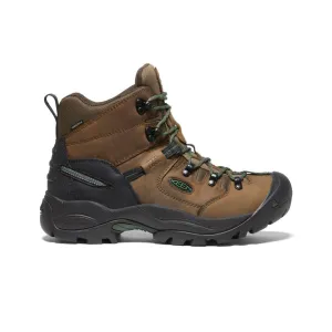 Keen Men's Pittsburgh Energy 6" Waterproof Boot (Soft Toe)  |  Cascade Brown/Greener Pastures