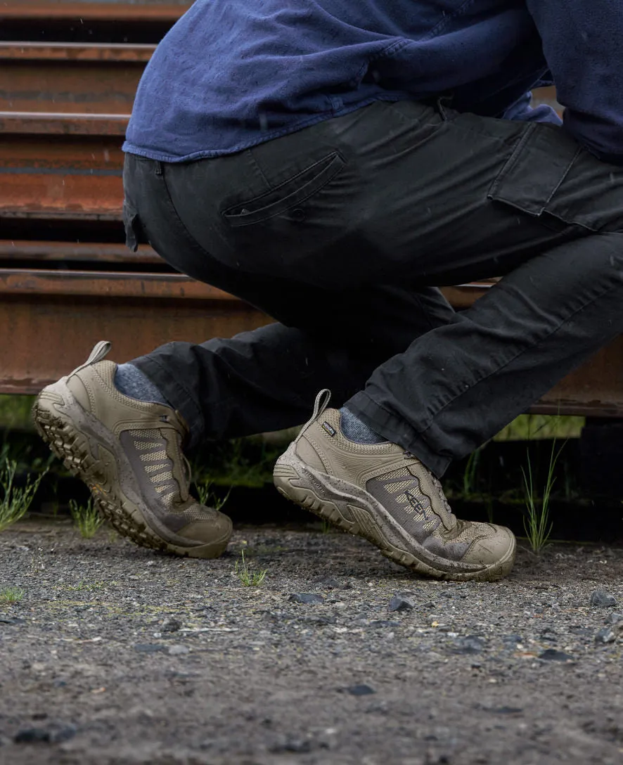 Keen Men's Reno Waterproof (Soft Toe)  |  Brindle/Morel