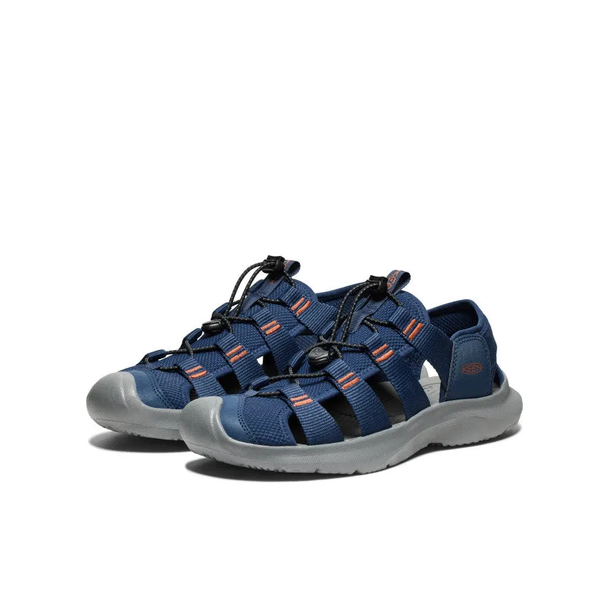 Keen Men's Seanik H2 Sandal  |  Naval Academy/Gold Flame