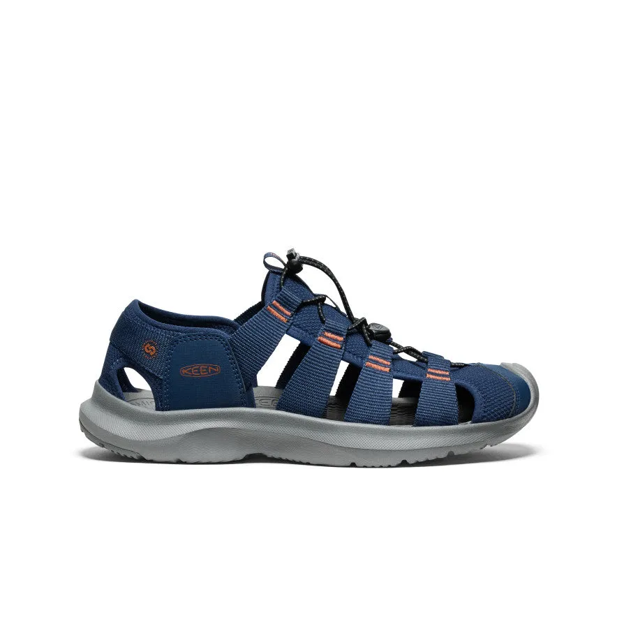 Keen Men's Seanik H2 Sandal  |  Naval Academy/Gold Flame