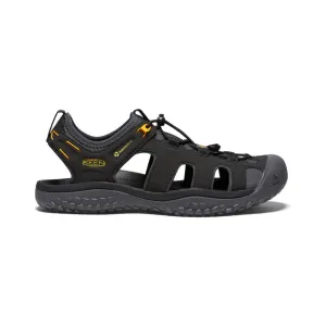 Keen Men's SOLR Sandal  |  Black/Gold