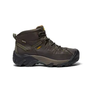Keen Men's Targhee II Waterproof Mid Wide  |  Canteen/Dark Olive
