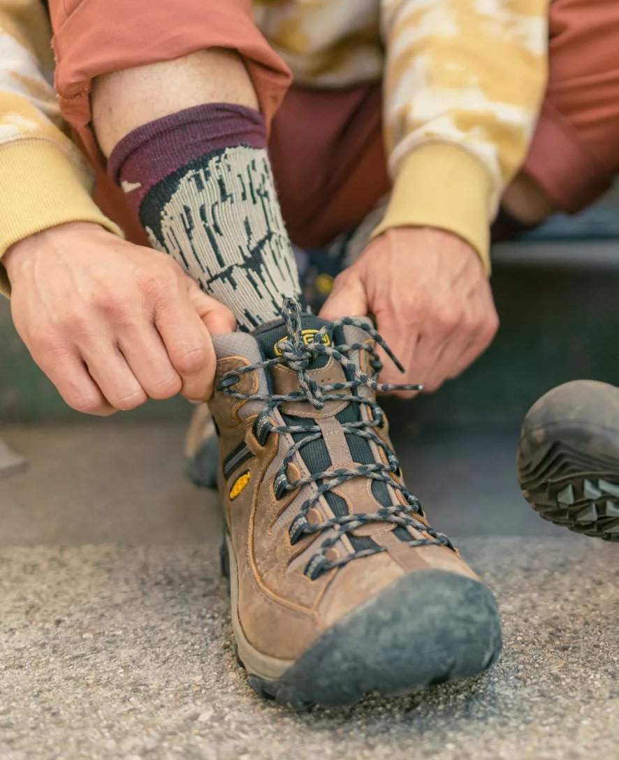 Keen Men's Targhee II Waterproof Mid Wide  |  Canteen/Dark Olive