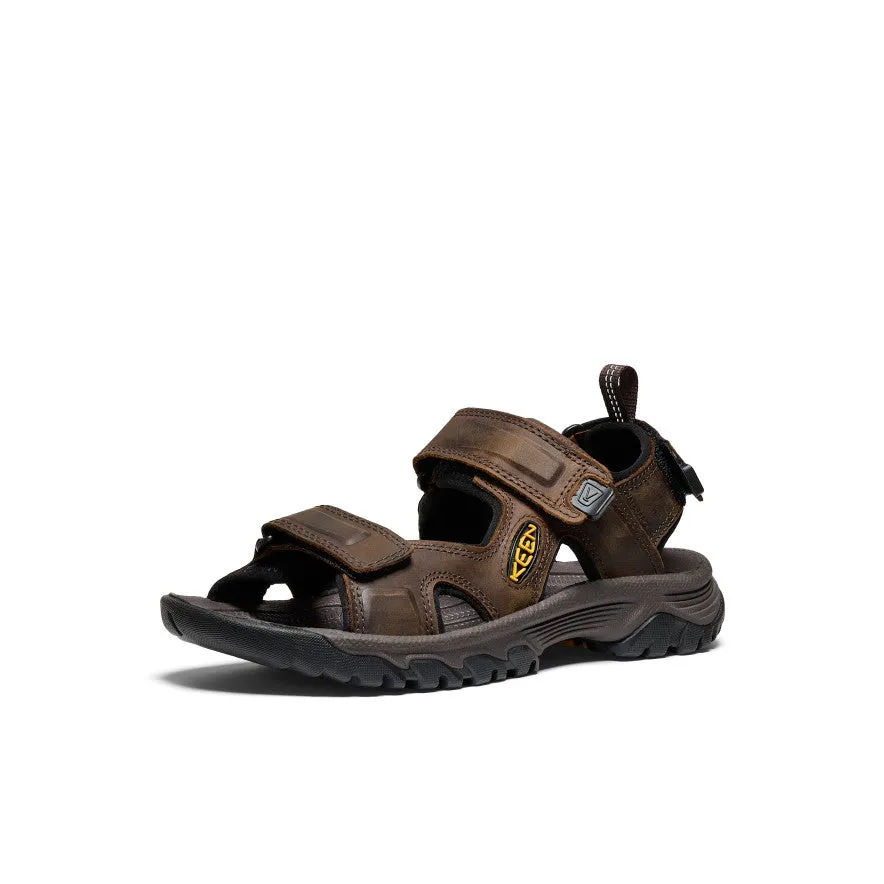 Keen Men's Targhee III Open Toe Sandal  |  Bison/Mulch
