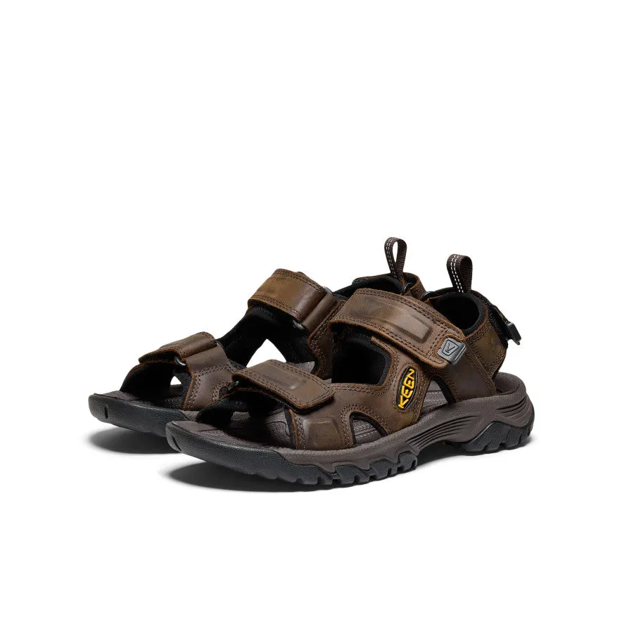 Keen Men's Targhee III Open Toe Sandal  |  Bison/Mulch