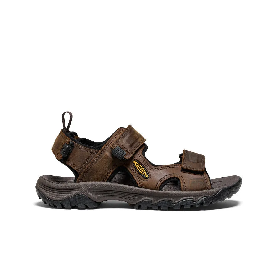 Keen Men's Targhee III Open Toe Sandal  |  Bison/Mulch