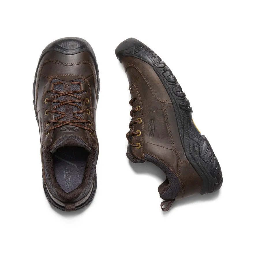 Keen Men's Targhee III Oxford Wide Shoe  |  Dark Earth/Mulch