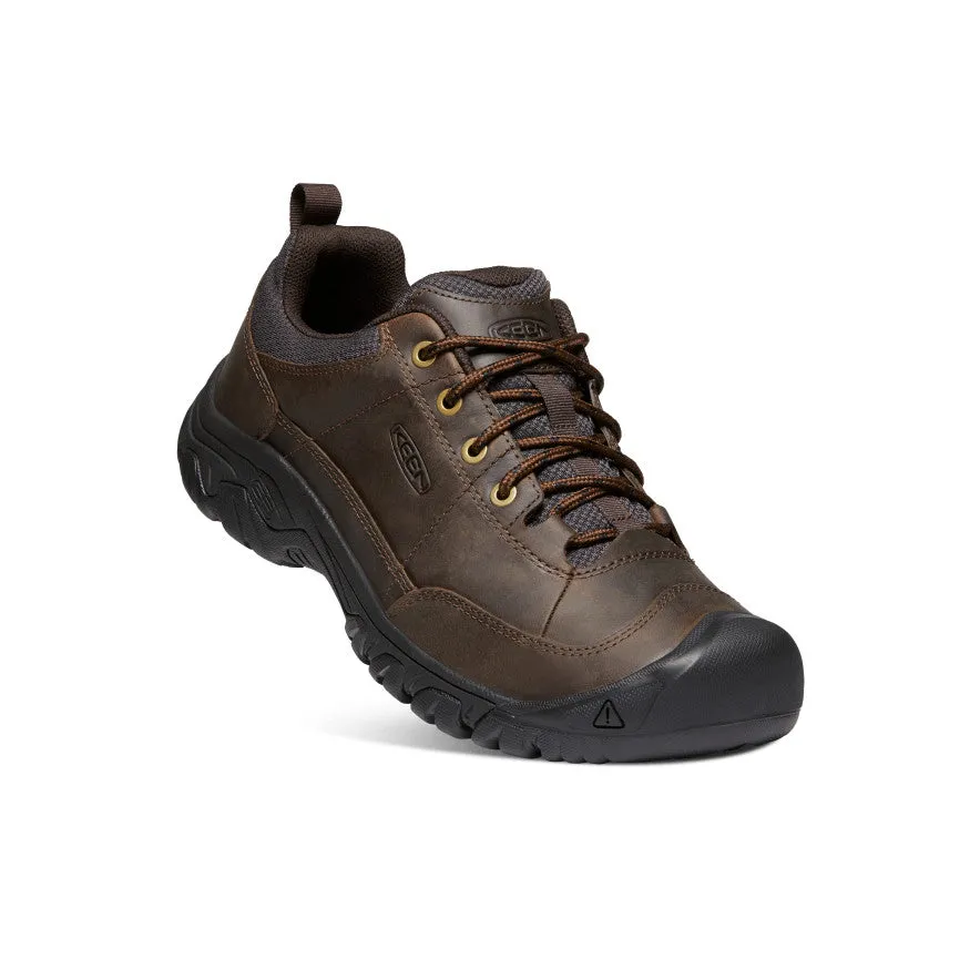 Keen Men's Targhee III Oxford Wide Shoe  |  Dark Earth/Mulch