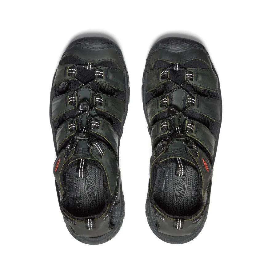 Keen Men's Targhee III Sandal  |  Grey/Black