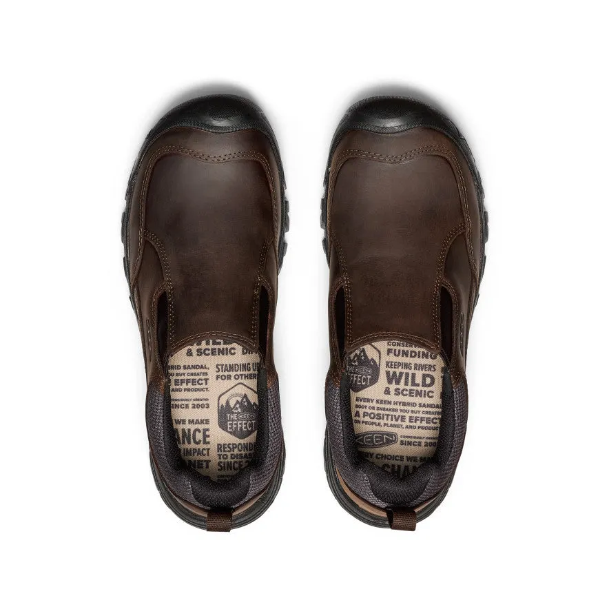 Keen Men's Targhee III Slip-On  |  Dark Earth/Mulch