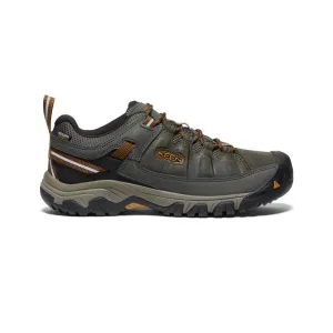 Keen Men's Targhee III Waterproof  |  Black Olive/Golden Brown