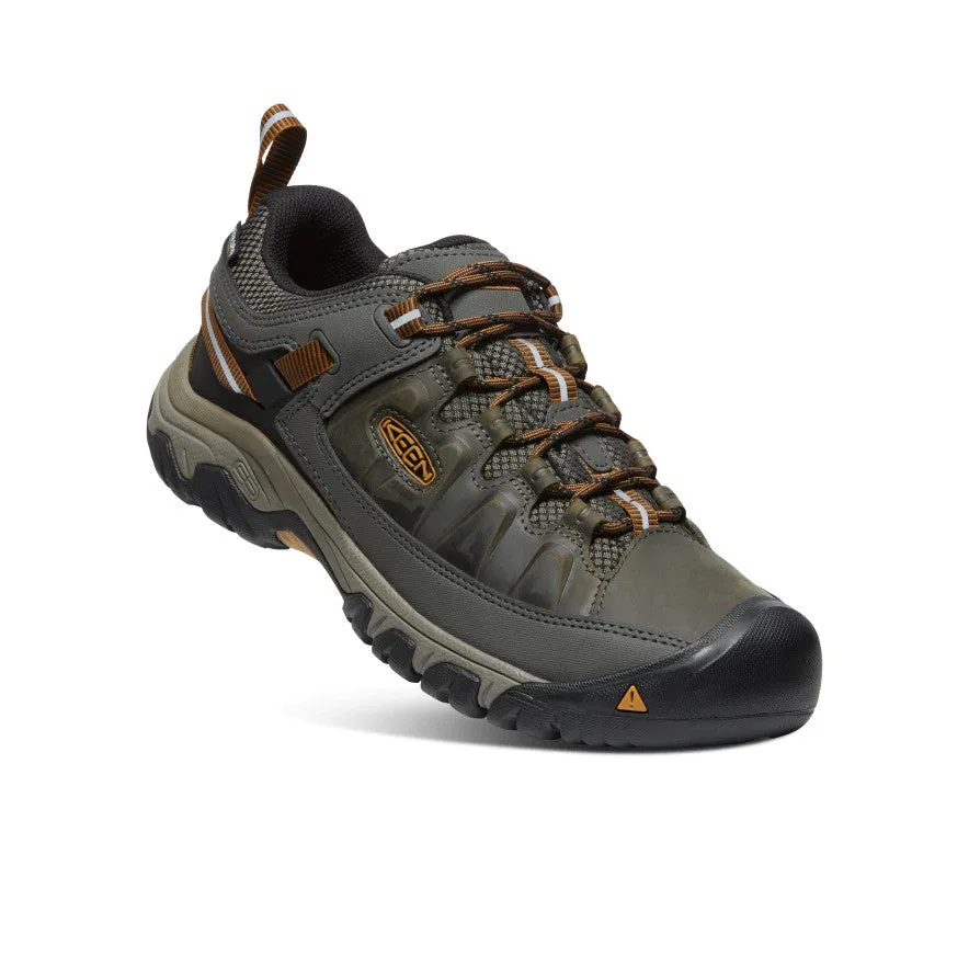 Keen Men's Targhee III Waterproof  |  Black Olive/Golden Brown