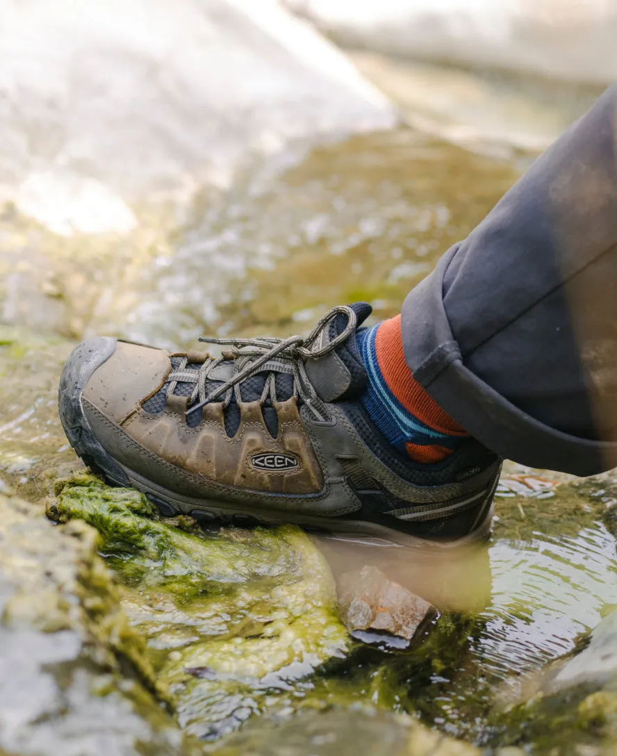 Keen Men's Targhee III Waterproof  |  Bungee Cord/Black