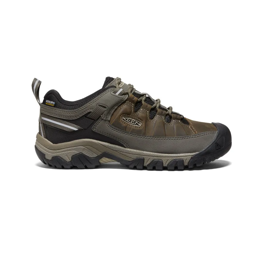 Keen Men's Targhee III Waterproof  |  Bungee Cord/Black