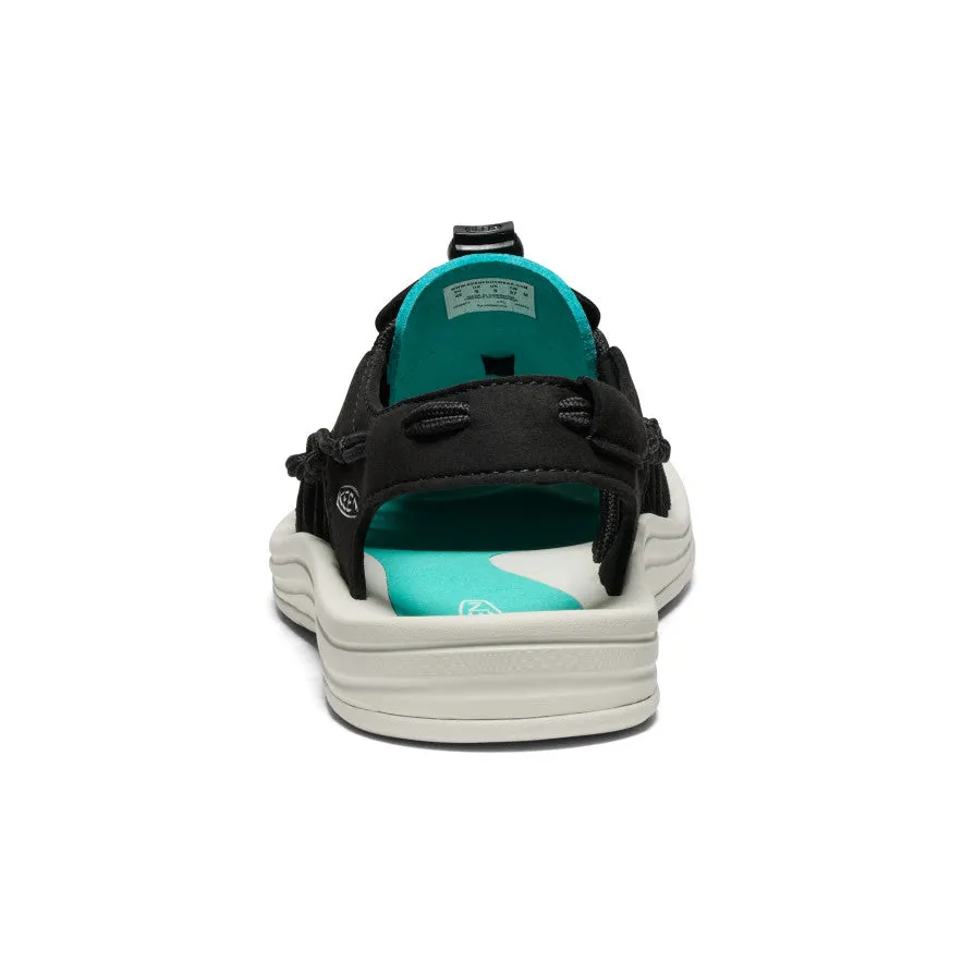Keen Men's UNEEK Sneaker  |  Black/Bright Aqua