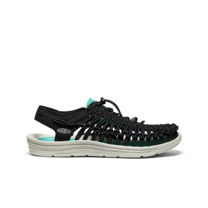 Keen Men's UNEEK Sneaker  |  Black/Bright Aqua