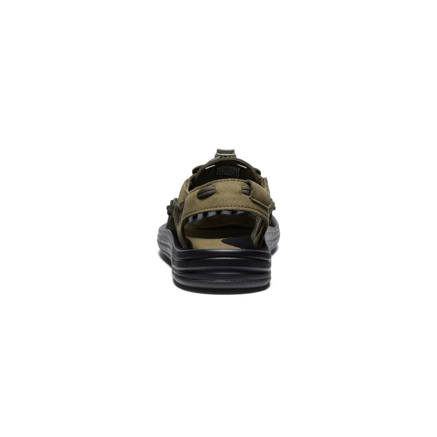 Keen Men's UNEEK Sneaker  |  Dark Olive/Black