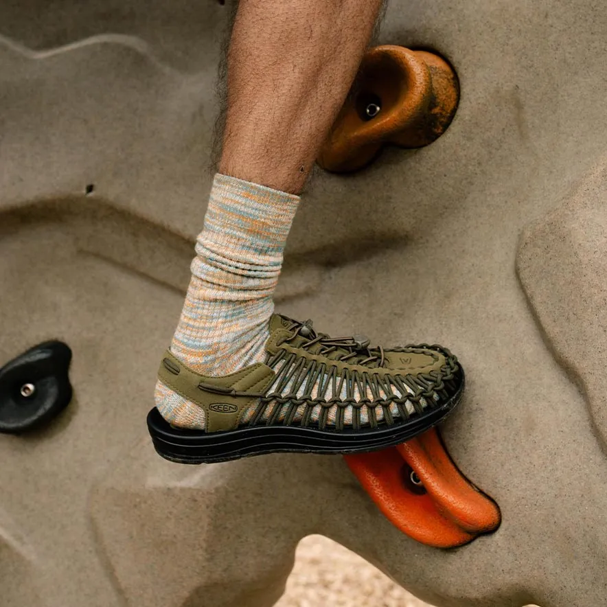 Keen Men's UNEEK Sneaker  |  Dark Olive/Black