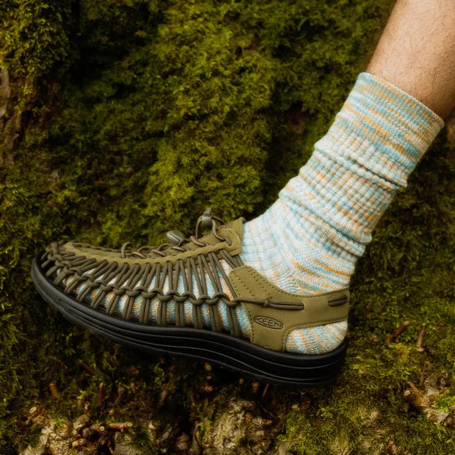 Keen Men's UNEEK Sneaker  |  Dark Olive/Black