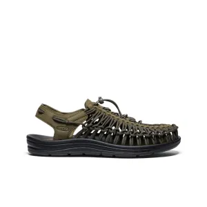 Keen Men's UNEEK Sneaker  |  Dark Olive/Black