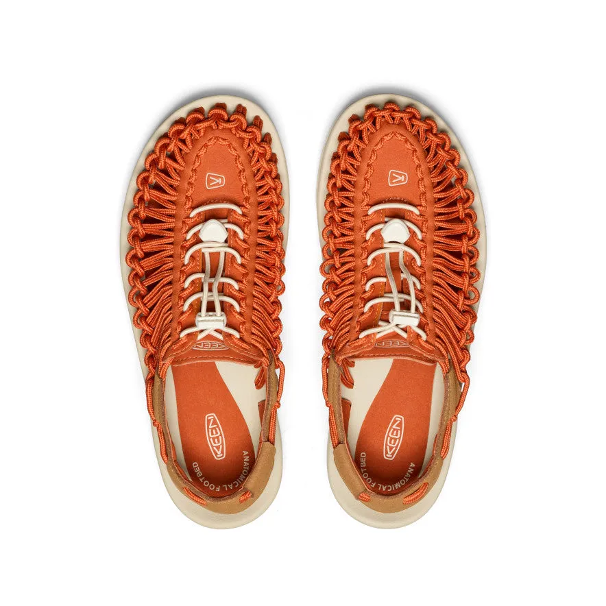 Keen Men's UNEEK Sneaker  |  Gold Flame/Chipmunk