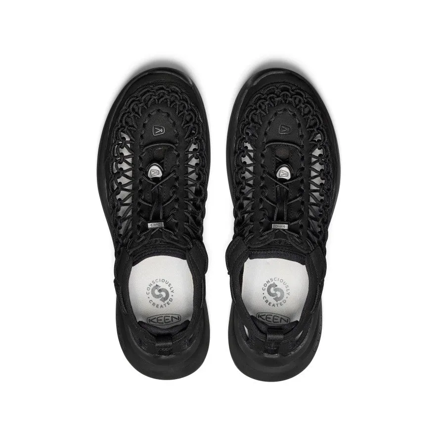 Keen Men's UNEEK WK Sneaker  |  Black/Black
