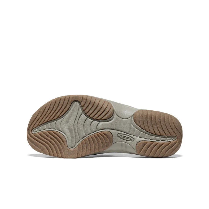 Keen Men's Waimea Leather Flip-Flop  |  Java/Plaza Taupe