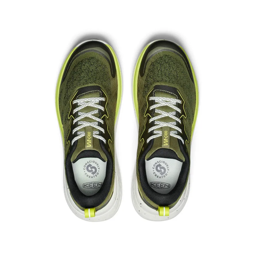 Keen Men's WK400 II Walking Shoe  |  Winter Moss/Evening Primrose