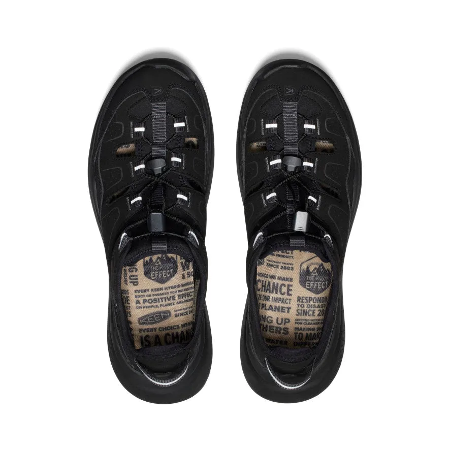 Keen Men's WK450 Walking Sandal  |  Black/Black