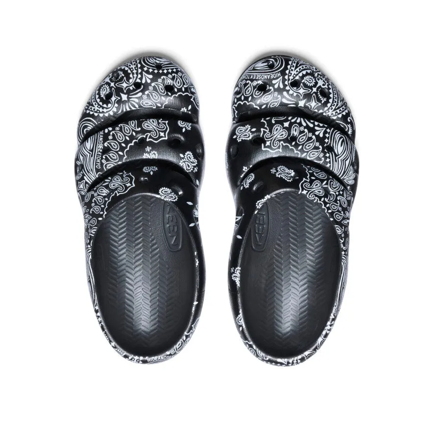 Keen Men's Yogui Arts Clog x Hide and Seek  |  H&S Black