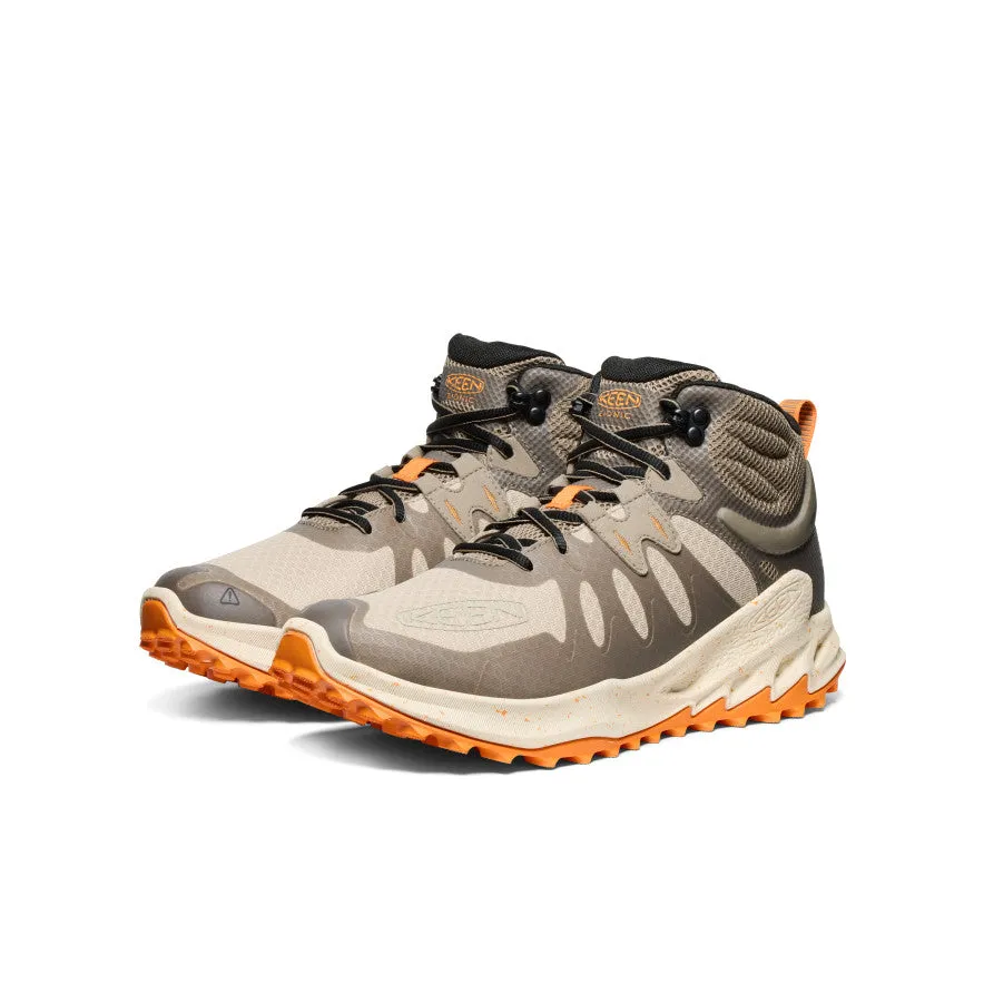 Keen Men's Zionic Waterproof Hiking Boot  |  Brindle/Bright Marigold