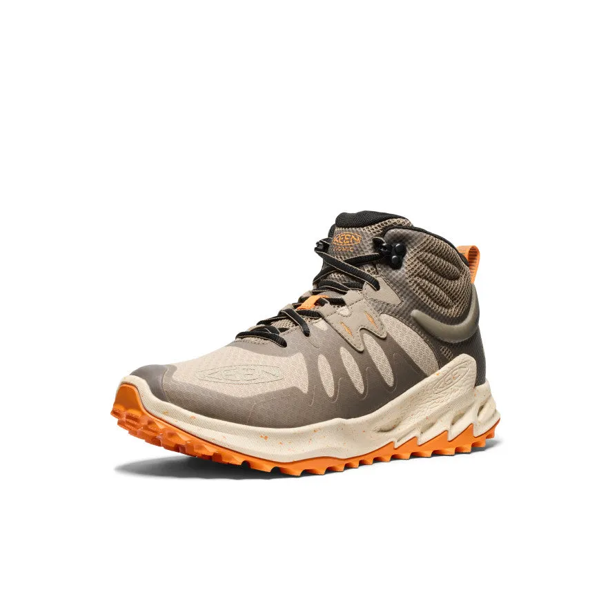 Keen Men's Zionic Waterproof Hiking Boot  |  Brindle/Bright Marigold