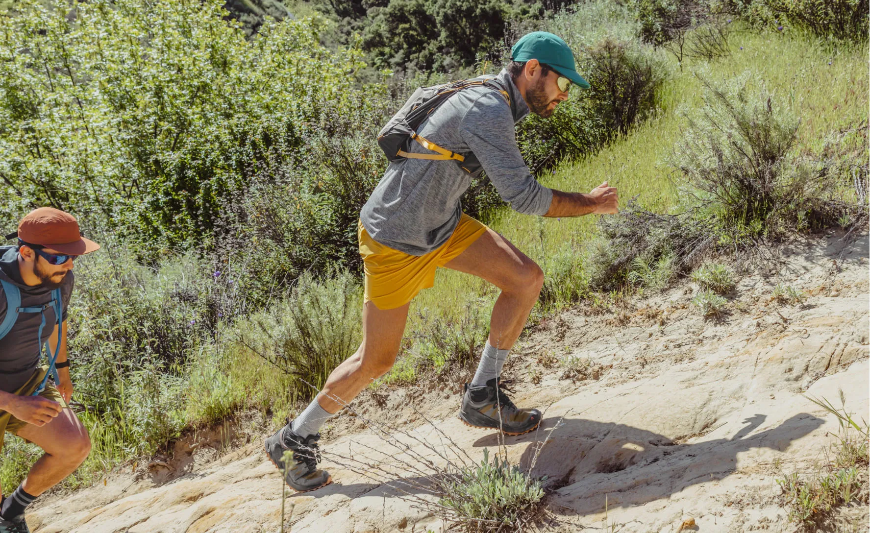 Keen Men's Zionic Waterproof Hiking Boot  |  Brindle/Bright Marigold