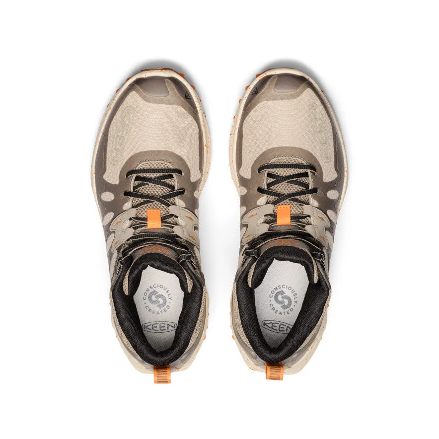 Keen Men's Zionic Waterproof Hiking Boot  |  Brindle/Bright Marigold