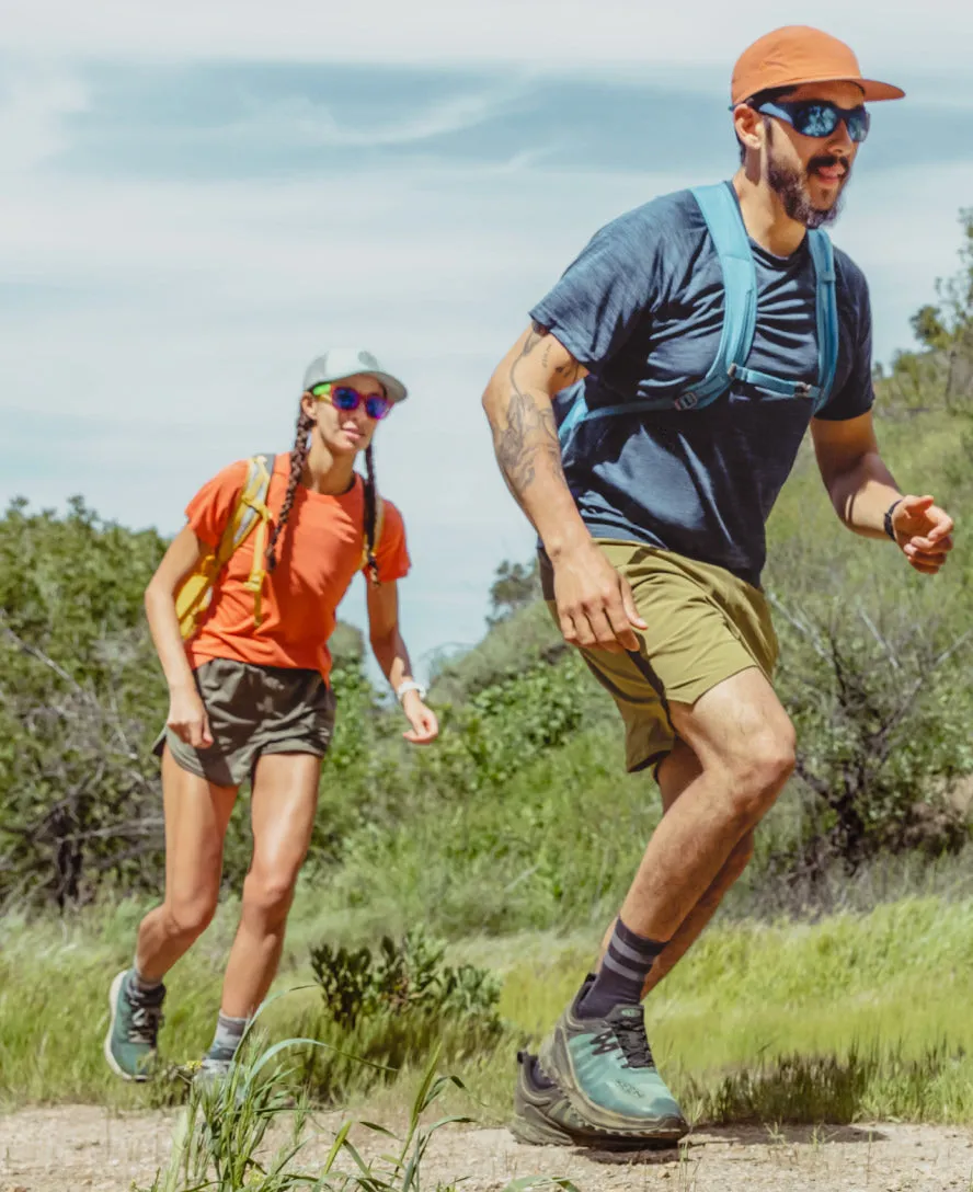 Keen Men's Zionic Waterproof Hiking Shoe  |  Brindle/Bright Marigold