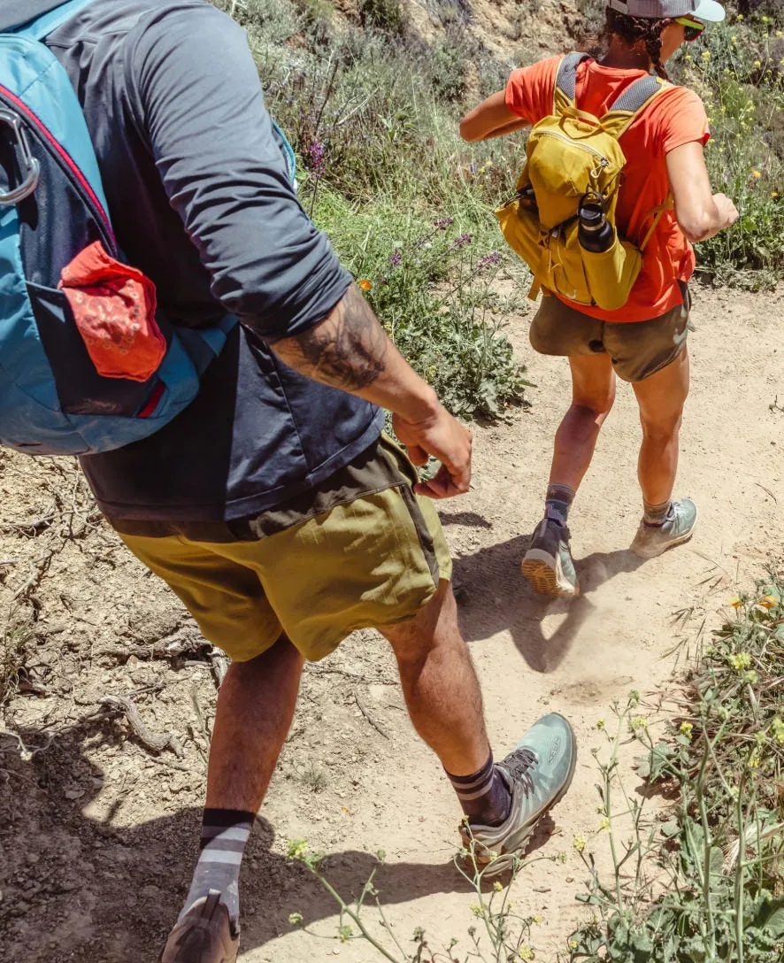Keen Men's Zionic Waterproof Hiking Shoe  |  Brindle/Bright Marigold