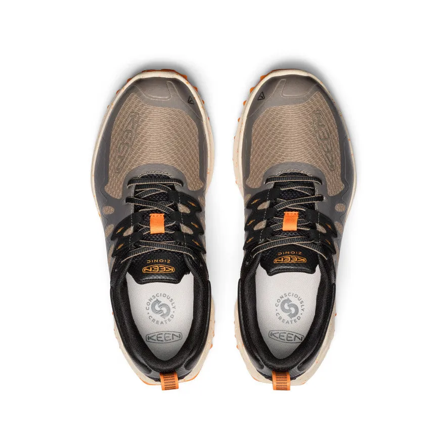 Keen Men's Zionic Waterproof Hiking Shoe  |  Brindle/Bright Marigold
