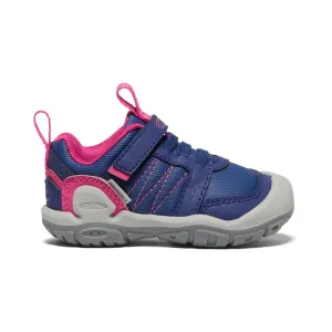 Keen Toddlers' Knotch Peak Sneaker  |  Blue Depths/Pink Peacock