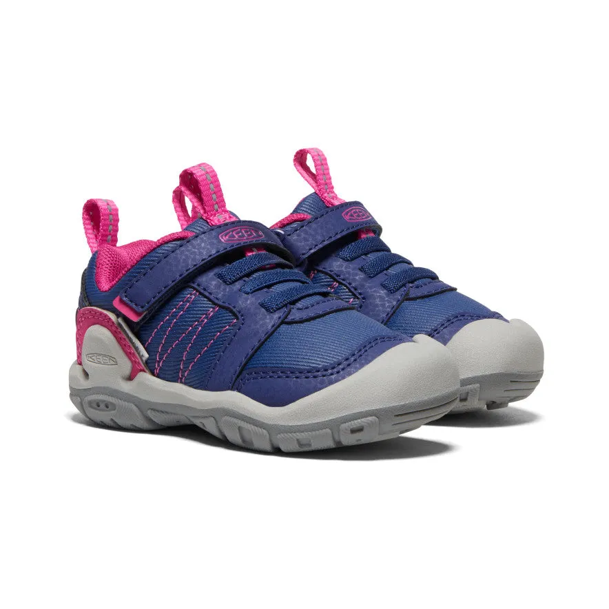 Keen Toddlers' Knotch Peak Sneaker  |  Blue Depths/Pink Peacock