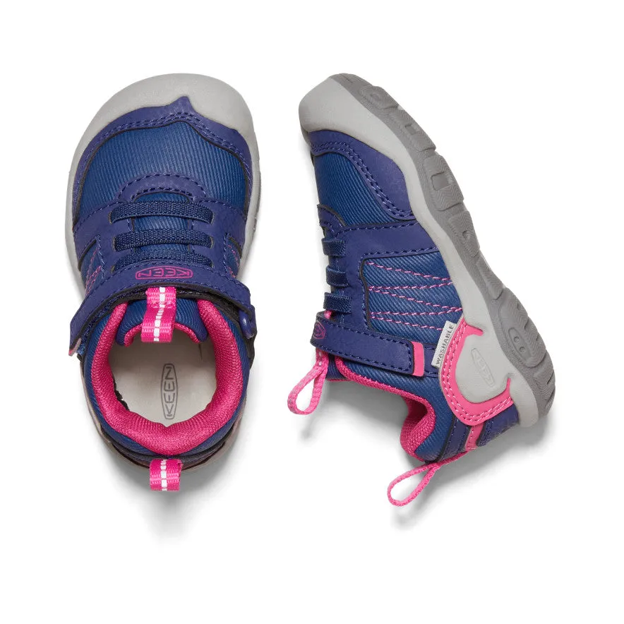 Keen Toddlers' Knotch Peak Sneaker  |  Blue Depths/Pink Peacock