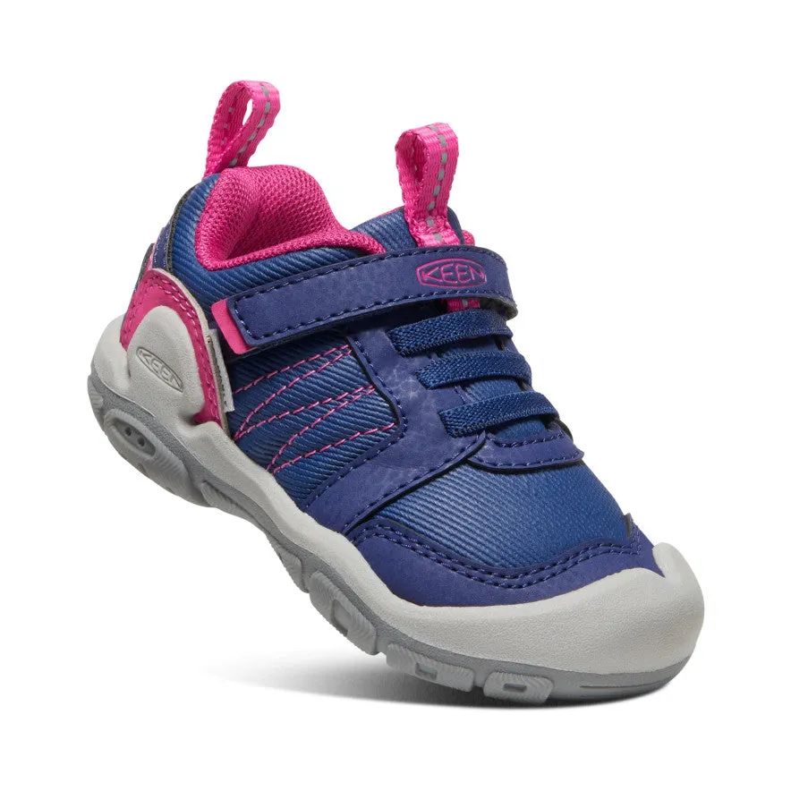Keen Toddlers' Knotch Peak Sneaker  |  Blue Depths/Pink Peacock