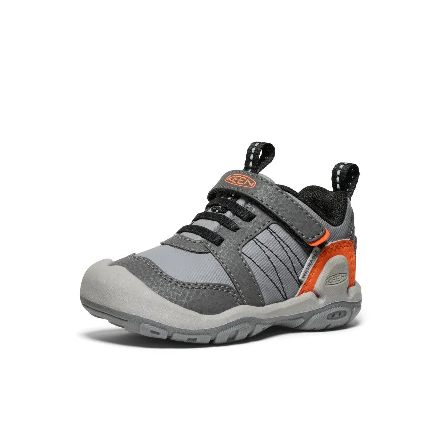 Keen Toddlers' Knotch Peak Sneaker  |  Magnet/Safety Orange