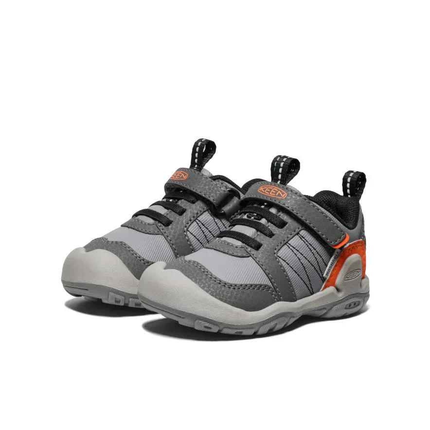 Keen Toddlers' Knotch Peak Sneaker  |  Magnet/Safety Orange