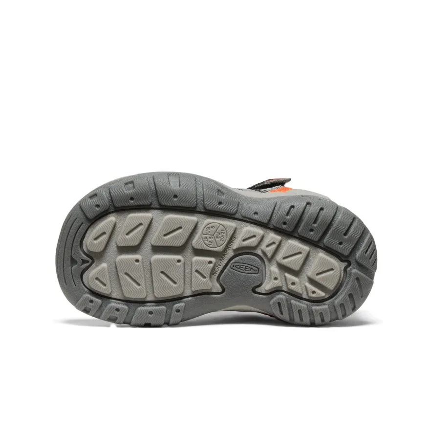 Keen Toddlers' Knotch Peak Sneaker  |  Magnet/Safety Orange