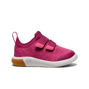 Keen Toddlers' KNX Knit Double Strap  |  Beaujolais/Raspberry