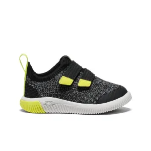 Keen Toddlers' KNX Knit Double Strap  |  Black/Evening Primrose